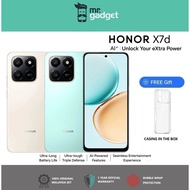 [NEW] Honor X7d 4G NFC 16GB (8+8) RAM 512GB ROM | 6500mAh Battery 35W Super Charge Honor M'sia