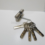 Soligen cylinder computer lock 5 keys - White