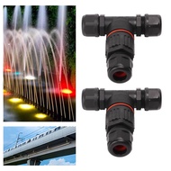 Duty IP68 Rated 5 Pin Cable Connector Kit Pack for Outdoor Lighting Landscape Fixtures Wet Location 