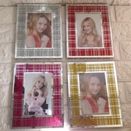 Ready Stock 4R glass glitter photo frame#4r#photo frame