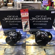 SHIMANO OCEA JIGGER F CUSTOM 1501HG 2001NRHG JIGGING REEL