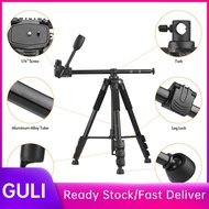 guli 157cm/61.8inch Portable Tripod Horizontal Camera Stand Aluminum Alloy 5kg/11lbs Load Capacity 1