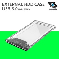 2.5" USB 3.0 SATA HDD Box HDD Enclosure Transparent Case