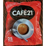 Gold Roast CAFE21 Instant Coffee Mix Coffee No Sugar Cafe 21