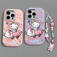 Bumper car KT cat Case For Realme 11 11X C67 12 12X 13 5 5S 5i 6i C3 C25 C25SC65 Narzo 60X 70X 20 30