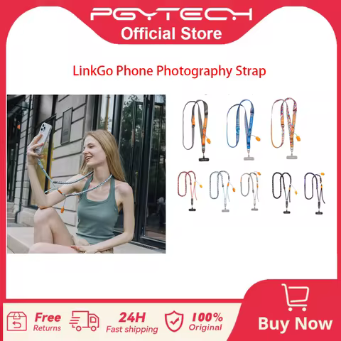 PGYTECH LinkGo Phone Photography Strap Hand woven mobile phone strap with crossbody hanging rope and