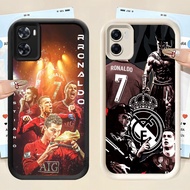 YS-45 CR7 Madrid Shockproof Casing for OPPO A57 A36 A57e A57s A96 A77s A77 A76 Realme 9i C33