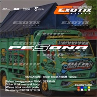 Pickup truck window stickers, wong jowo charm stickers, pickup truck windshield stickers