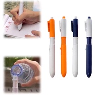 2-in-1 Water Spray Prank Toy Pen, Retractable Ballpoint Pen with Water Gun Function, Creative Water 