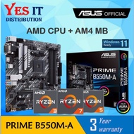 ASUS PRIME B550M-A / PRIME B550M-A WIFI II AMD AM4 mATX MOTHERBOARD + AMD RYZEN AM4 PROCESSOR