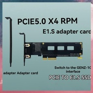 (E B M For NVMe Adapter X8/X16 PCIE X4 to GENZ-1C PCIe 5.0 X4 to E1. S SSD Expansion Card