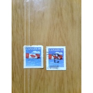 Vintage stamp 39 cent canada flag edition canada | A package