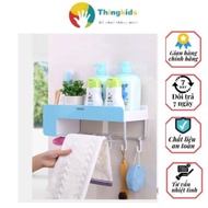 Kệ treo đồ nhà bếp nhà tắm thông minh không cần khoan Ecoco - Thingkids