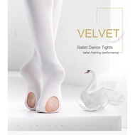 Professional Dance Socks Dance Socks 80D Velvet Digging Socks Digging Pantyhose Two-Wear Socks