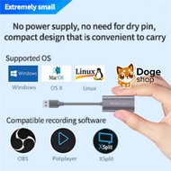 Acasis Hdmi Video Capture Card 60 Fps Usb Hd31 Alt. Elgato Ezcap Hd60S