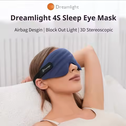 2025 New Dreamlight 4S Eye Mask Sleep 3D Stereoscopic for Men Women Adult Sleeping Aid Block Out Lig