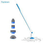 Goodpapa แปรงทำความสะอาดไฟฟ้า M2/M3/M5 พร้อม 4 หัวแปรงทดแทนการออกแบบการออกแบบ 2 เครื่องมือทำความสะอา