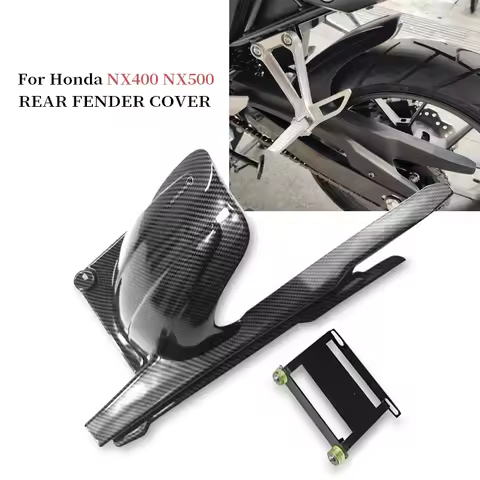 NX 400 500 Motorcycle Wheel Hugger Splash Rear Fender Guard Mudguard Fairing Cover Accessories For H