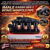 （100%genuine）LANCHE IMALE EA888 gen2INTAKE MANIFOLD PIPE FOR AUDI A3 Q3 Volkswagen EOS GOLF GTI MK6 