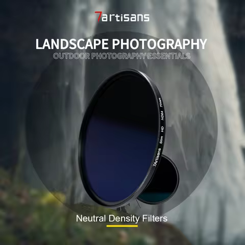 7artisans Camera Lens ND Filter ND8 ND64 ND1000 Ultra Slim Frame Multi Coating Optical Glass 46mm/49