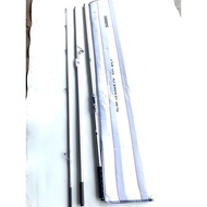 Shimano BXT fuji 3-piece six-piece fishing rod 4m25 long, full-body twisted rod, rod to load fish up