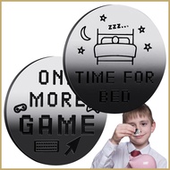 Game Decision Coin Gamer Decision Making Coin Gift Double Sided Novelty For Game Lover 1 More Game/T