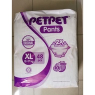 Petpet Pants XL size Diapers 48pcs