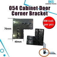 054 Cabinet Door Corner Bracket L-shaped Plastic Bracket (for aluminium frame use) L Bracket
