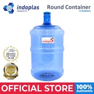 Indoplas Round Water Container 18L (Blue) (with cap) water jug water container jug