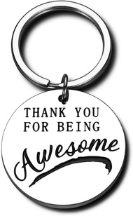 Thank You Keychain Appreciation Gifts for Coworkers Boss Friends Best Friend Birthday Thanksgiving D