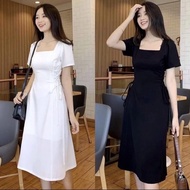 MERAH Drs Driss Dris Dreess Red Dress Girls Dres Dris 2024 Party Drwss Wnita Dwes New Christmas Bruk