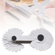 58pcs Screw Gauge 55 Degree & Metric 60 Degree & US 60 Degree Thread Pitch Gauge for Industrial Meas