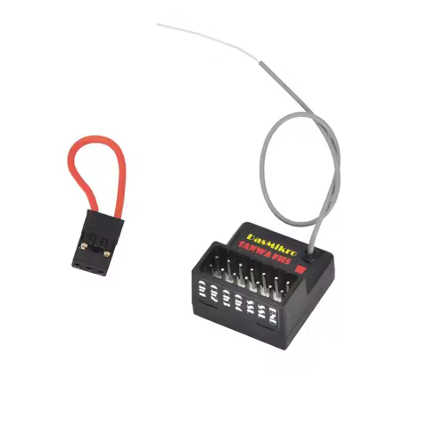 Sanwa FH5 4 Channel Surface Receiver With Long Antenna DSK-493L For M17 MT-5 MT-R FHSS-5 Transmitter