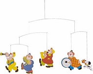 Flensted Mobiles Circus Hanging Nursery Mobile - 22 Inches Cardboard