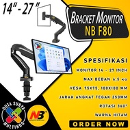 NB F 80 14 inch to 27 inch Premium computer monitor bracket