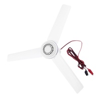 ☞﹍ Ceiling Fans for Camping Outdoor Hanging Gazebo Tents 12V