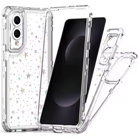 For Transparent Case OPPO A79 A 58 38 A18 5G 4G 3In1 Bumper Hybrid PC Hard Silicone Back Funda for O