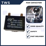 TWS For Aircond Blowers capacitor CBB61 4 Pin Fan Capacitor Motor Capacitor 1.2uf 1.5UF 2uf 2.5uf 3.