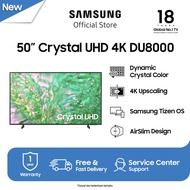 Samsung Smart TV 50" Crystal UHD 4K DU8000 4K - UA50DU8000KXXD