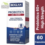 [Expiry: 07/2026] Bioglan Platinum Probiotics 60+ Years 60 Capsules