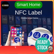 Blue Anti Metal Sticker NFC Ntag213 Tags NTAG 213 Metallic Label Badges