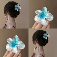 Women Girls Hawaiian Colorful Flower Hair Clip Beach Hairpin Barrettes Accessories
