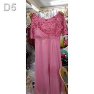 ∋♂✴OLD ROSE NINANG LADIES DRESS (SPONSOR DRESS)