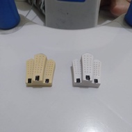 Miniature Building 9 Floors Miniature Building 9 Floors Resin Material
