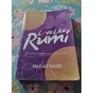 PRELOVED/ TERPAKAI Love Like Rumi . All about Love Tere Liye