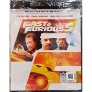 Fast & Furious 5: Rio Heist Fast Five 2011 Movie 4K Ultra HD Bluray