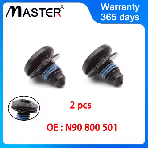 M8X14 Door Latch Bolts Screws N90800501 for VW Polo Passat Touran Golf Jetta Caddy Audi A4 TT A8 A6 