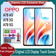Original OPPO A78 4G 5G A79 5G LCD Display Touch Screen Replacement