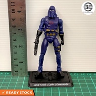 Used G.I. Joe GI JOE 3.75" 25th Anni Cobra Commander Series 1