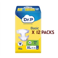 Dr.P by TENA (Basic) M10/L8/XL8 X 12packs